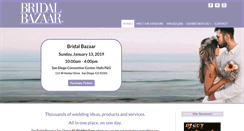 Desktop Screenshot of blog.bridalbazaar.com